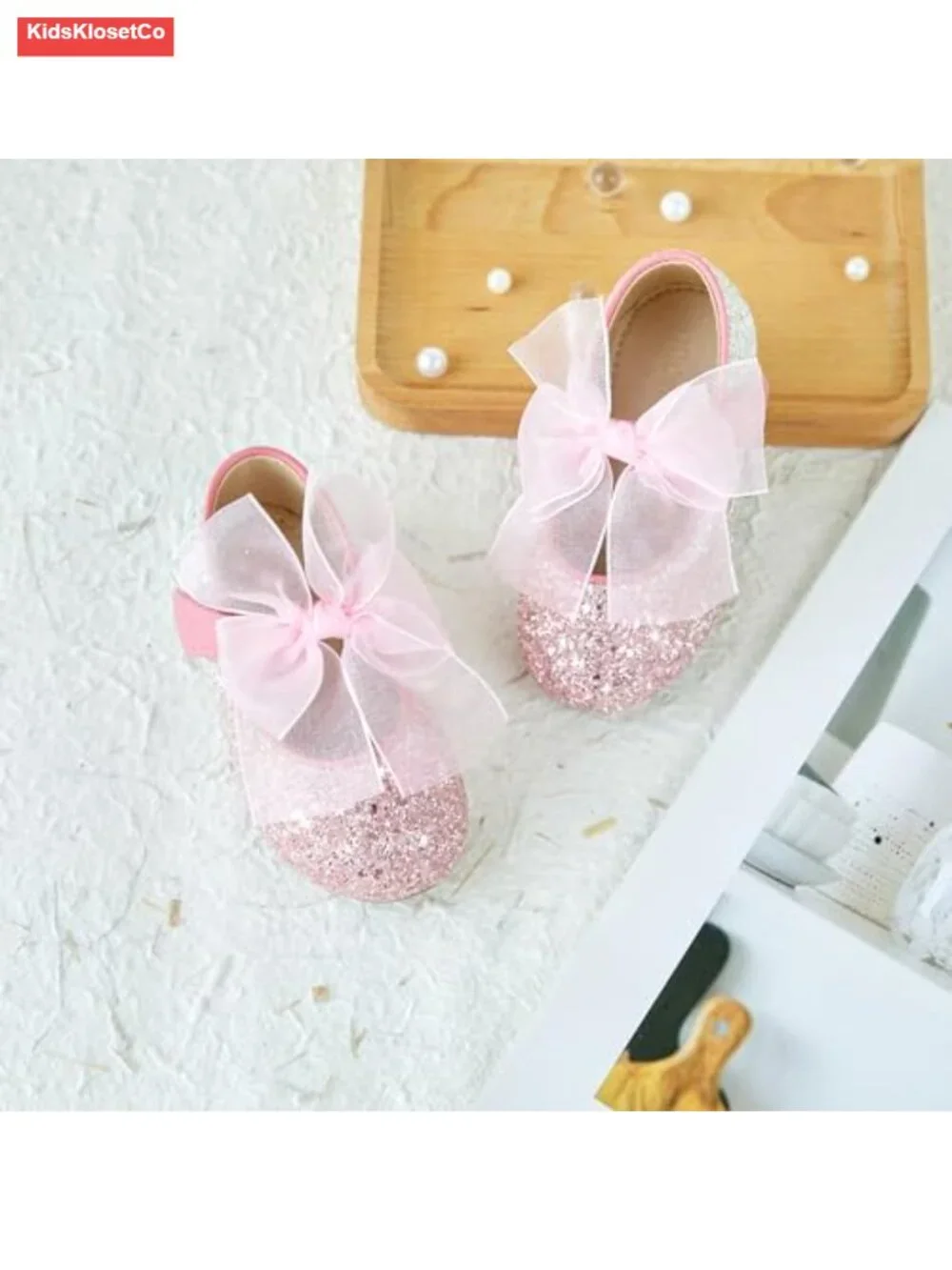 Toddler Girls Mary Jane Ballet Flats Dress Shoes